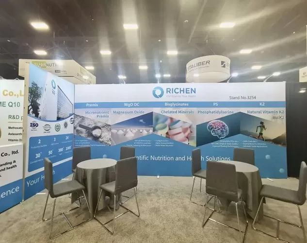 RICHEN은 스타 제품 및 솔루션으로 SupplySide West 2023 화려한 외관을 만들었습니다.